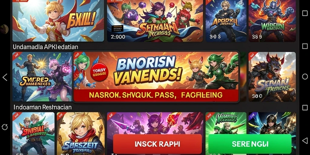 vikingtoto - Screenshot menunjukkan pemandangan alam yang indah dalam game.